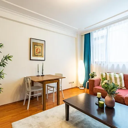 Sleek And Flat With Backyard In Sisli 아파트 이스탄불